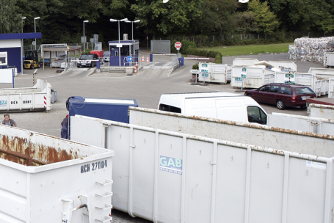 Öffnungszeiten des Recyclinghofes