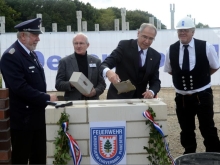 Grundsteinlegung Erweiterung Kreisfeuerwehrzentrale